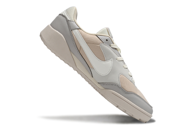 Unisex Nike Terra Manta TF Artificial Turf Low-Tops Football Shoes - Pink/Grey/White