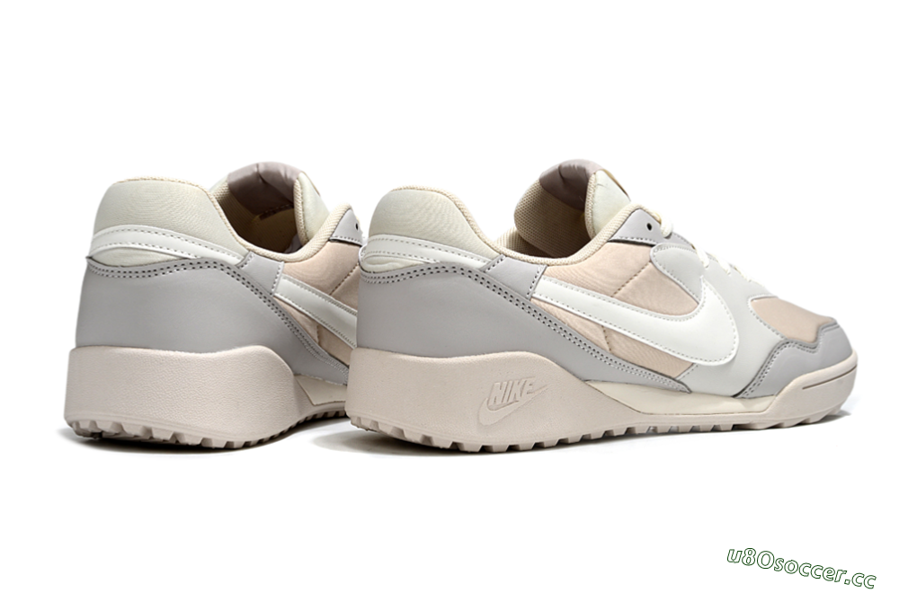 Unisex Nike Terra Manta TF Artificial Turf Low-Tops Football Shoes - Pink/Grey/White 6