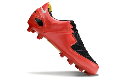 Men's Nike Air Zoom Total 90 Laser FG Firm Ground Low-Tops Football Boots - Red/White/Black