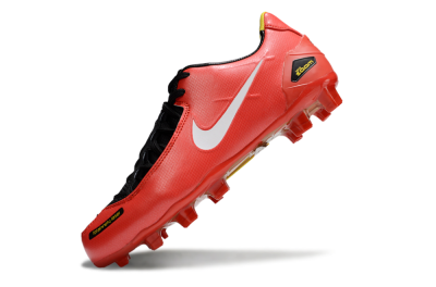Men's Nike Air Zoom Total 90 Laser FG Firm Ground Low-Tops Football Boots - Red/White/Black