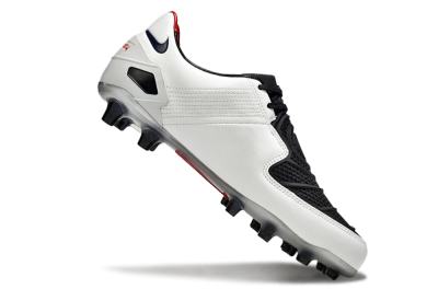 Men's Nike Air Zoom Total 90 Laser FG Firm Ground Low-Tops Football Boots - White/Black/Red