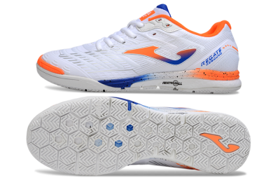 Men's Joma Top Flex IC Indoor & Futsal Low-Tops Football Shoes - White/Blue/Red