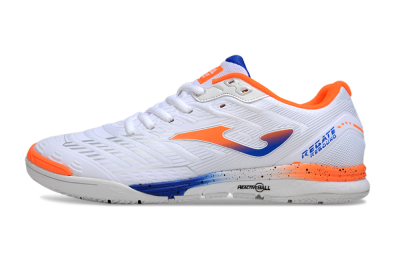 Men's Joma Top Flex IC Indoor & Futsal Low-Tops Football Shoes - White/Blue/Red