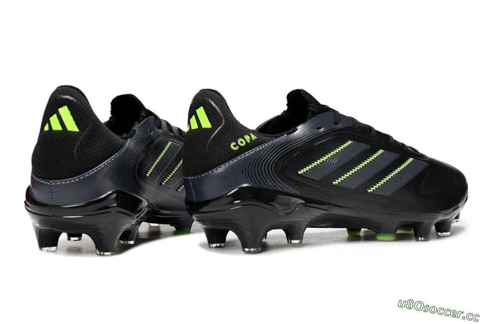 Men's Adidas Copa Pure 3 Elite FG Firm Ground Low-Tops Football Boots - Black/Yellow 6