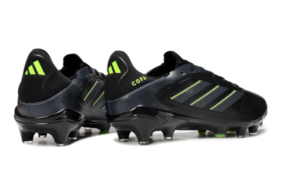 Men's Adidas Copa Pure 3 Elite FG Firm Ground Low-Tops Football Boots - Black/Yellow