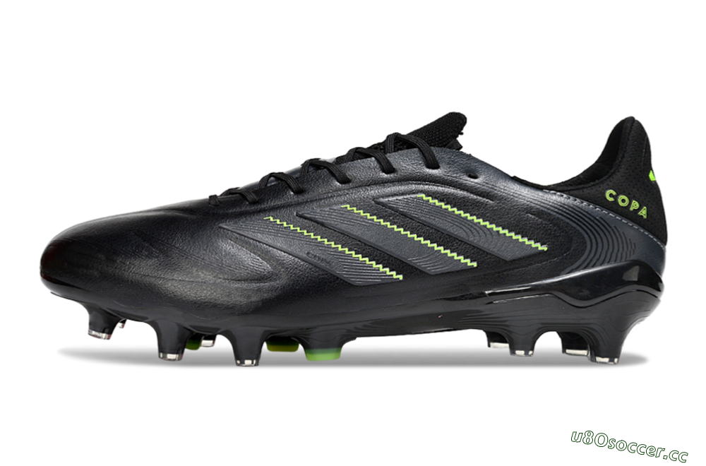 Men's Adidas Copa Pure 3 Elite FG Firm Ground Low-Tops Football Boots - Black/Yellow 0