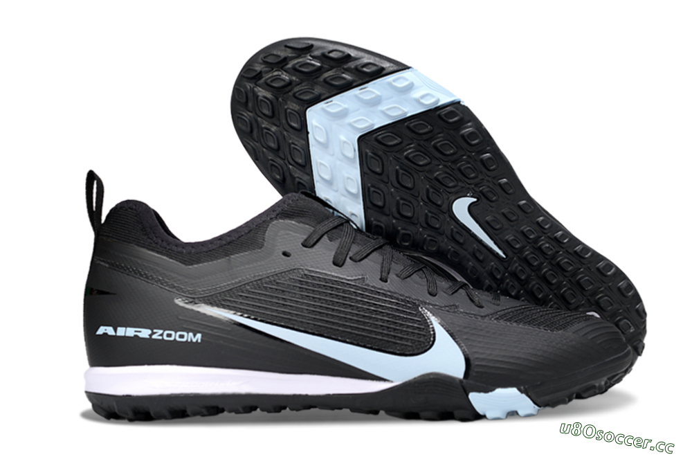 Unisex Nike Air Zoom Mercurial Vapor 16 Pro TF Artificial Turf Low-Tops Football Shoes - Black/Jade/White 2