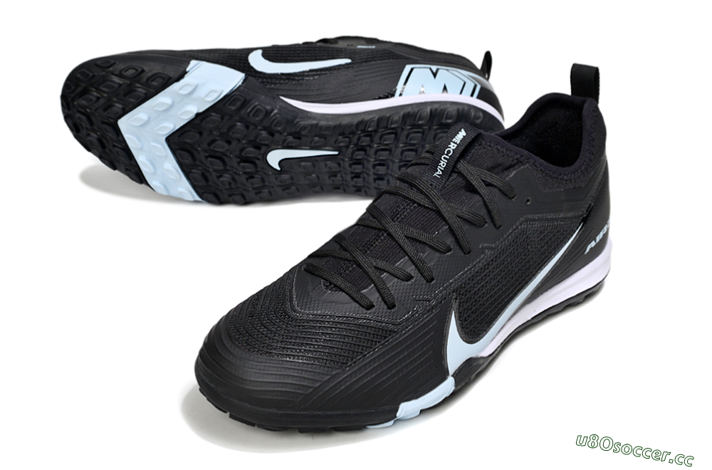 Unisex Nike Air Zoom Mercurial Vapor 16 Pro TF Artificial Turf Low-Tops Football Shoes - Black/Jade/White 3