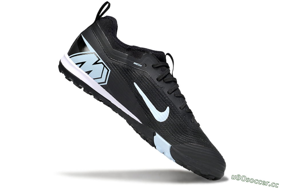 Unisex Nike Air Zoom Mercurial Vapor 16 Pro TF Artificial Turf Low-Tops Football Shoes - Black/Jade/White 4