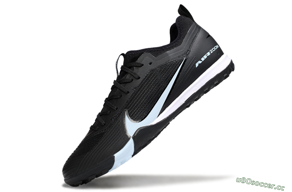 Unisex Nike Air Zoom Mercurial Vapor 16 Pro TF Artificial Turf Low-Tops Football Shoes - Black/Jade/White 5