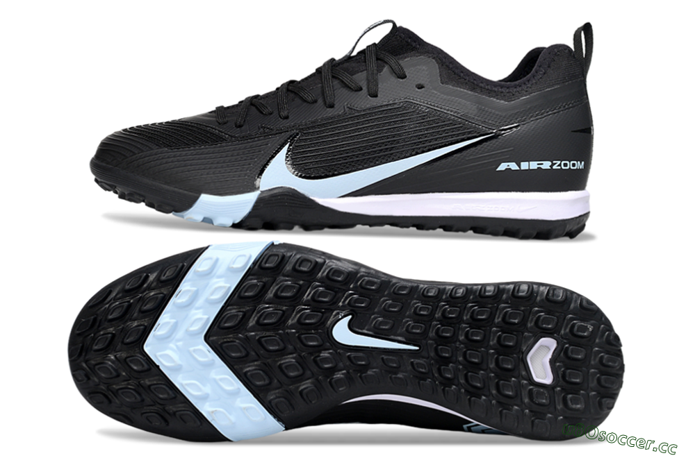 Unisex Nike Air Zoom Mercurial Vapor 16 Pro TF Artificial Turf Low-Tops Football Shoes - Black/Jade/White 1