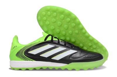 Men's Adidas Copa Gloro 2 TF Artificial Turf Low-Tops Football Shoes - Black/White/Yellow