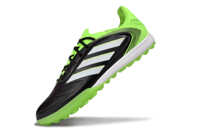 Men's Adidas Copa Gloro 2 TF Artificial Turf Low-Tops Football Shoes - Black/White/Yellow