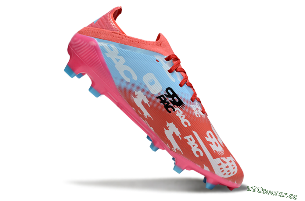 Unisex Adidas F50 Elite FG Firm Ground Low-Tops Football Boots - Red/Blue/Pink 4