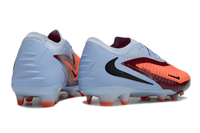 Unisex Nike Phantom 6 Elite Low FG Firm Ground Low-Tops Football Boots - Red/Jade/Black