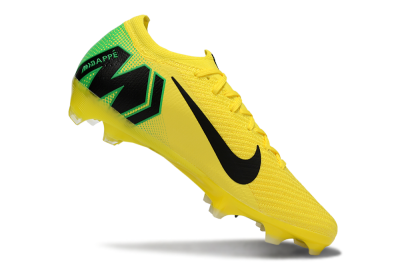 Men's Nike Air Zoom Mercurial Vapor 16 Elite FG Firm Ground Low-Tops Football Boots - Yellow/Black/Green