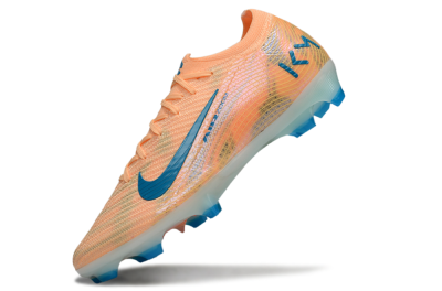 Men's Nike Air Zoom Mercurial Vapor 16 Elite FG Firm Ground Low-Tops Football Boots - Pink/Blue/Yellow