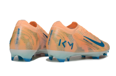 Men's Nike Air Zoom Mercurial Vapor 16 Elite FG Firm Ground Low-Tops Football Boots - Pink/Blue/Yellow