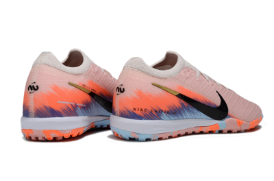Unisex Nike Air Zoom Mercurial Vapor 16 Elite TF Artificial Turf Low-Tops Football Shoes - Pink/Black/Gold