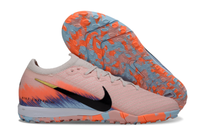 Unisex Nike Air Zoom Mercurial Vapor 16 Elite TF Artificial Turf Low-Tops Football Shoes - Pink/Black/Gold