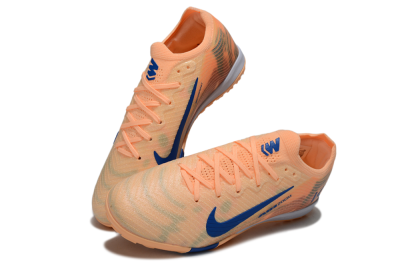 Unisex Nike Air Zoom Mercurial Vapor 16 Elite TF Artificial Turf Low-Tops Football Shoes - Pink/Blue/White