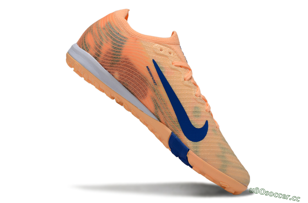 Unisex Nike Air Zoom Mercurial Vapor 16 Elite TF Artificial Turf Low-Tops Football Shoes - Pink/Blue/White 4