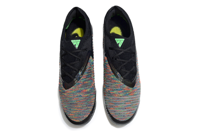 Unisex Nike Phantom 6 Elite Low FG Firm Ground Low-Tops Football Boots - Black/Yellow/Red