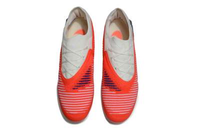 Unisex Nike Phantom 6 Elite Low FG Firm Ground Low-Tops Football Boots - Red/White/Black
