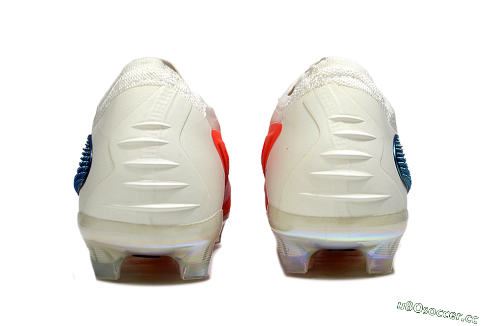 Unisex Nike Phantom 6 Elite Low FG Firm Ground Low-Tops Football Boots - Red/White/Black 5