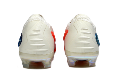 Unisex Nike Phantom 6 Elite Low FG Firm Ground Low-Tops Football Boots - Red/White/Black