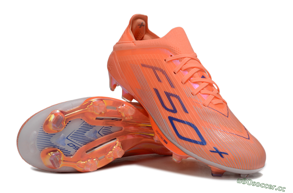 Unisex Adidas F50 Elite FG Firm Ground Low-Tops Football Boots - Red/Blue/Silver 3