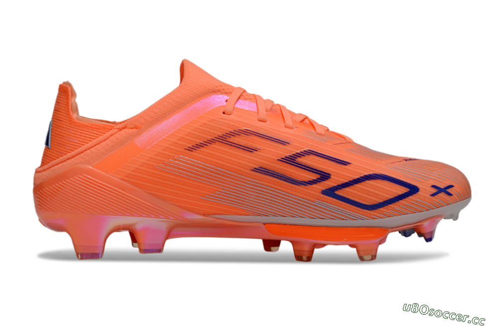 Unisex Adidas F50 Elite FG Firm Ground Low-Tops Football Boots - Red/Blue/Silver 7