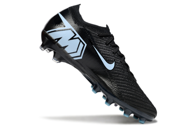 Men's Nike Air Zoom Mercurial Vapor 16 Elite AG Artificial Grass Low-Tops Football Boots - Black/Jade