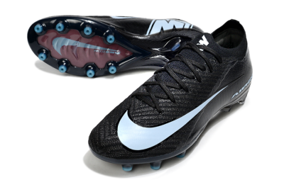 Men's Nike Air Zoom Mercurial Vapor 16 Elite AG Artificial Grass Low-Tops Football Boots - Black/Jade