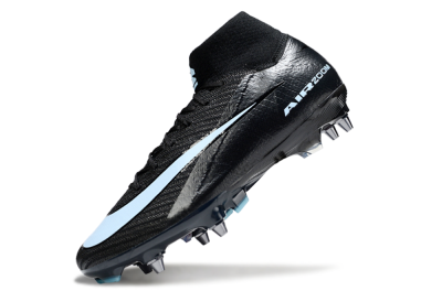 Men's Nike Air Zoom Mercurial Superfly 10 Elite SG Soft Ground High-Tops Football Boots - Black/Jade