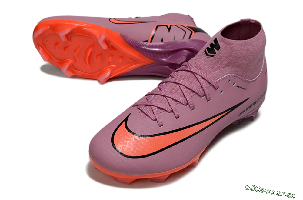 Men's Nike Air Zoom Mercurial Superfly 10 Academy FG Firm Ground High-Tops Football Boots - Red/Black/White 3