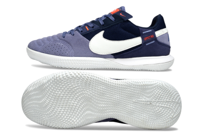 Men's Nike Street Gato IC Indoor & Futsal Low-Tops Football Shoes - Purple/Blue/White