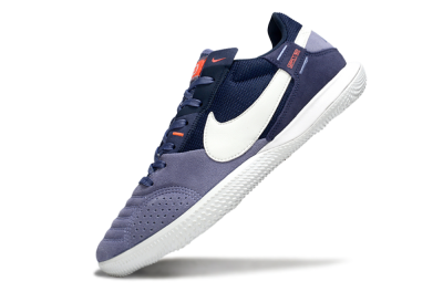 Men's Nike Street Gato IC Indoor & Futsal Low-Tops Football Shoes - Purple/Blue/White
