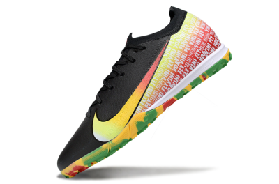 Unisex Nike Air Zoom Mercurial Vapor 16 Elite TF Artificial Turf Low-Tops Football Shoes - Black/Yellow/Red