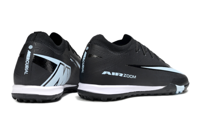 Unisex Nike Air Zoom Mercurial Vapor 16 Elite TF Artificial Turf Low-Tops Football Shoes - Black/Jade/White