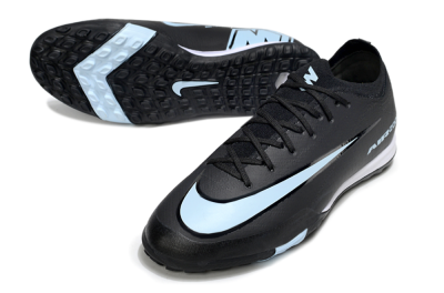 Unisex Nike Air Zoom Mercurial Vapor 16 Elite TF Artificial Turf Low-Tops Football Shoes - Black/Jade/White