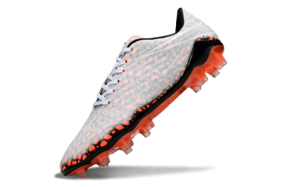 Men's Nike Hypervenom Phantom RGN SE FG Firm Ground Low-Tops Football Boots - Grey/Red/Black