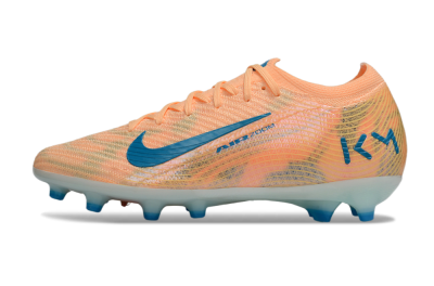 Men's Nike Air Zoom Mercurial Vapor 16 Elite AG Artificial Grass Low-Tops Football Boots - Pink/Blue/Yellow