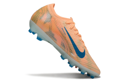 Men's Nike Air Zoom Mercurial Vapor 16 Elite AG Artificial Grass Low-Tops Football Boots - Pink/Blue/Yellow