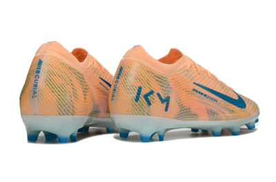 Men's Nike Air Zoom Mercurial Vapor 16 Elite AG Artificial Grass Low-Tops Football Boots - Pink/Blue/Yellow
