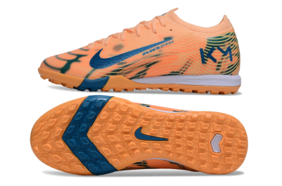 Unisex Nike Air Zoom Mercurial Vapor 16 Elite TF Artificial Turf Low-Tops Football Shoes - Pink/Blue/Yellow