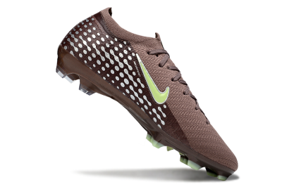 Unisex Nike Air Zoom Mercurial Vapor 16 Elite FG Firm Ground Low-Tops Football Boots - Brown/Yellow/Silver