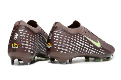 Unisex Nike Air Zoom Mercurial Vapor 16 Elite FG Firm Ground Low-Tops Football Boots - Brown/Yellow/Silver