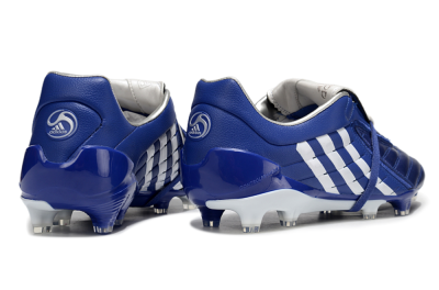 Men's Adidas Predator Accelerator FG Firm Ground Low-Tops Football Boots - Blue/White