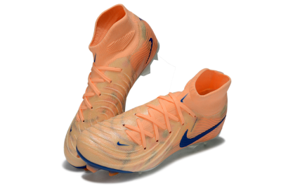 Men's Nike Phantom Luna Elite FG Firm Ground High-Tops Football Boots - Pink/Blue